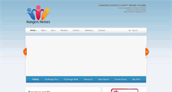 Desktop Screenshot of hangersheroes.co.uk