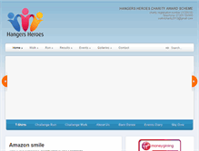 Tablet Screenshot of hangersheroes.co.uk